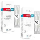 UREA 30% ist eine dicke, feste und harte Creme, verglichen mit anderen Cremes. Dies ist auf die hohe Konzentration an Harnstoff - 30 % - und Weizenkeimextrakt zurückzuführen. Dies ist eine wichtige Eigenschaft: Es ist wirksamer in der Feuchtigkeitsversorgung, da es sehr langsam von der Hautoberfläche verdunstet und so Feuchtigkeit und Wasser für eine längere Zeit speichert. Diese lang anhaltende feuchtigkeitsspendende Wirkung hält die Haut weich und hydratisiert.