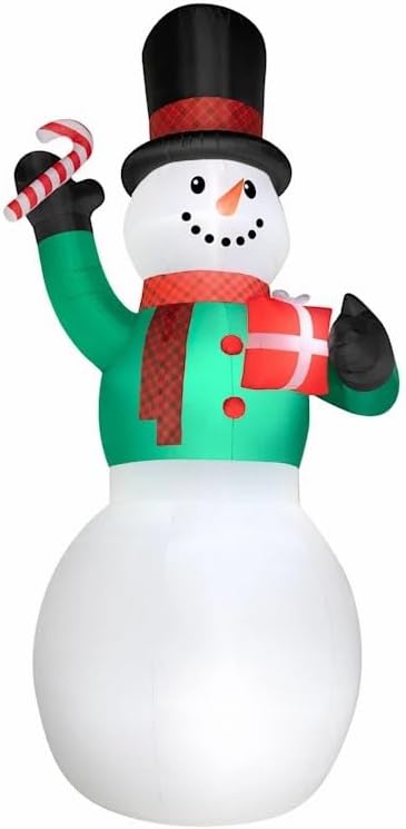 Gemmy20FT Colossal Airblown Inflatable Snowman Indoor/Outdoor Holiday Christmas Decoration