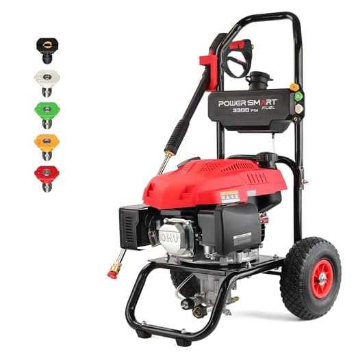 PowerSmart Gas Pressure Washer with Soap Tank