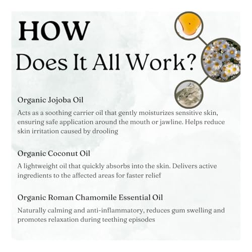 natural teething relief roller with organic essential oils 3 months made with jojoba oil chamomile lavender frankincense