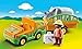 Playmobil 1.2.3 Zoo Vehicle with Rhinoceros