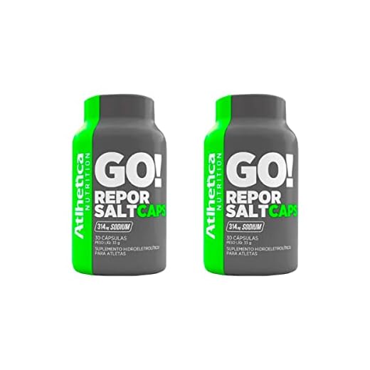 Repor Salt Atlhetica 60 Cápsulas Atlhetica Nutrition