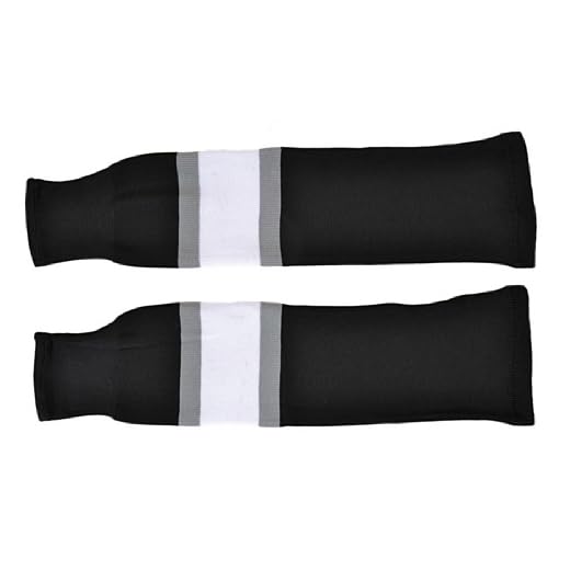 SHER-WOOD - Kinder Hockeystutzen NHL Bambini I Schienbeinschutz I Stutzen für Hockeyspieler I Eishockey-Stutzen I ideale Passform I 100% Polyester - Schwarz/Grau/Weiß