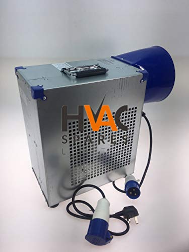 HVAC Spares Ltd Industrial / Commercial Bouncy Castle Blower - 1.5 HP - Metal Case
