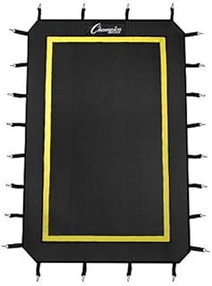 Champion Sports Replacement Target and Springs for LBT43 Lacrosse Rebounder, Black and Yellow, (Model: LBT43RP)