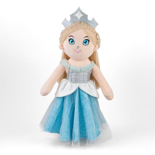 Image of Mirada Princess Doll Soft Plush Toy - 50cm | Cute Royal Stuffed Doll for Kids & Girls | Premium Soft, Huggable Plush Toy | Ideal Gift for Birthday /Christmas /Diwali