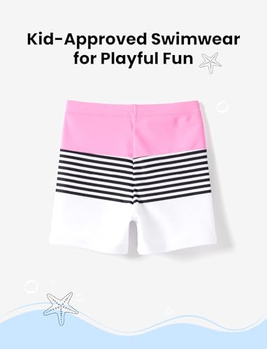 Image of PATPAT Family Matching Swimsuits: Mommy and Me One Shoulder Colorblock Bathing Suits One Piece Swimwear Sets