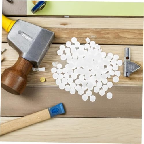 Poleas de plástico blanco de 0,93 cm para maquetas y proyectos educativos DIY (Pack de 60) 5