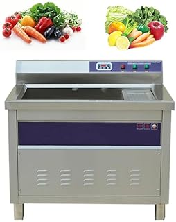 Industrial Ozone Air Bubble Fruit Leaf Vegetable Cleaning Machine Tank Washing Broccoli Mushroom Eggplant