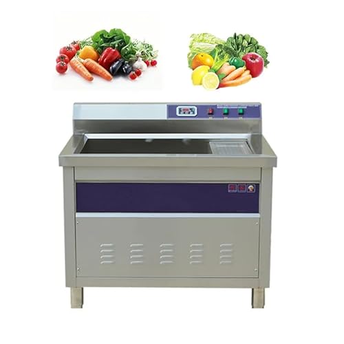 Automatische 150kg/ h Gemüse- Frucht- Ozon- Blasen- Blatt- waschende Reinigungs- Maschine