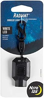 Nite Ize Radiant Squeeze Light LED Key Chain Light - Black, N/A