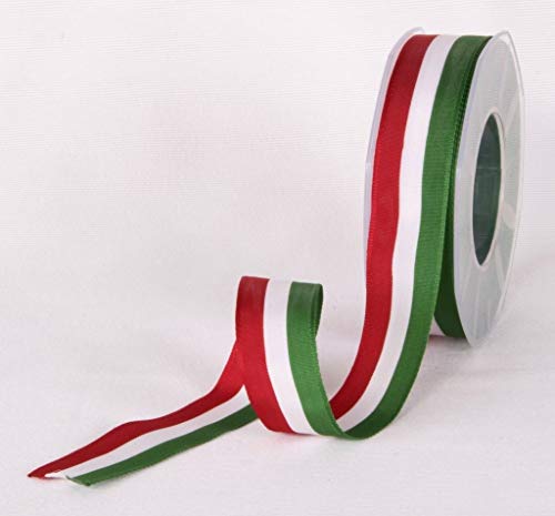Nastro Tricolore 2,5 cm per 5 metri