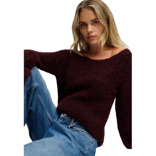 Pull col bateau brossé femme Superdry - vue 7