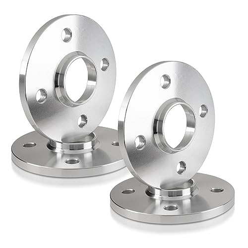 Customadeonly 2pc 1.5" (38mm) 4x100 Hubcentric Wheel Spacers - 54.1mm Bore - M12x1.5 Studs - Forged Aluminum - Fits Miata Corolla MR2 Rio - Measure Fender Gap