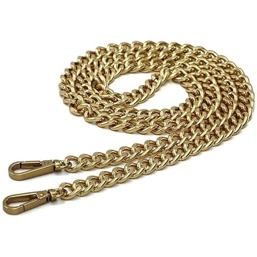 Light Metal Crossbody Purse Replacement Chain Straps