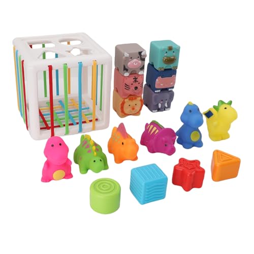 Boîte de tri de formes et blocs d'empilage doux Topiky pour stopper les chocs - 7