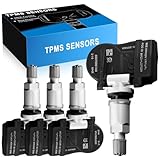 YZHIDIANF 68078861AA 315MHz Pre-Programmed Tire Pressure Sensor Fit for:-Dodge Durango 2007-2009 Charger for:-Jeep Liberty 2005-2012 Wrangler for:-Chrysler for:-Mitsubishi TPMS Monitor (4 Pack)