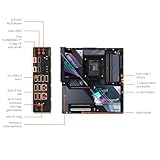 GIGABYTE Z890 AORUS Master AI TOP Intel Core Ultra (Series 2) LGA 1851 Motherboard, E-ATX, DDR5, 4X M.2, PCIe 5.0, Thunderbolt 4, WIFI7, 10GbE LAN, EZ-Latch - Image 5