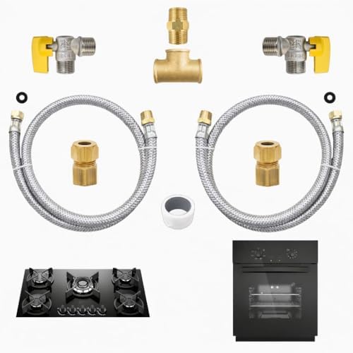 BT-Kit Duplo Istalação Cooktop+Forno 1,20 mt GLP/GN (NBR 14955/13...