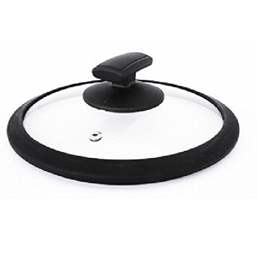 Couvercle en verre souple anti-rayures Olympia de 28 cm pour préserver les saveurs