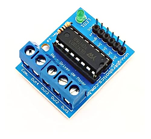 Módulo Driver Controlador Motor De Passo Gbk P6 Unipolar - Uln2003