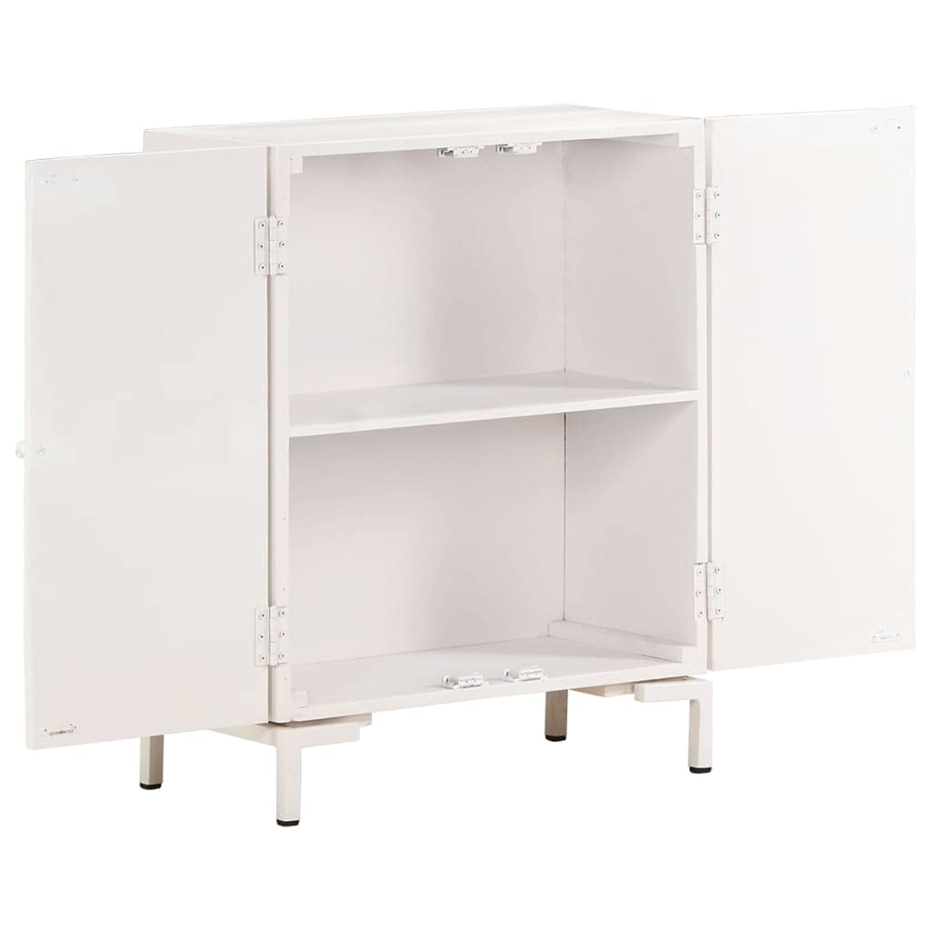 Credenza in legno massiccio di mango, 60 x 30 x 76 cm