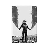 Max Verstappen Retro-Poster, Metall-Blechschild, schicke 