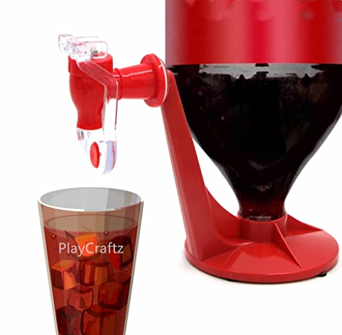 PlayCraftz Distributeur de soda - Distributeur de boisson - Robinet créatif - Distributeur d'eau potable inversé pour Gadget Party Home Bar Cover