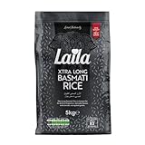 Laila Extra Long Grain Rice 5 Kg - 100 % Gluten...