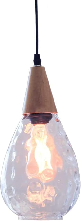 Amazon Co Jp 億兆堂 K 033 Tyg 1灯ペンダントライト ダクトレールライト E26口金 Led電球対応 照明器具 天井照明 ランプシェード 吊り下げ灯 北欧 レトロモダンライト 飾りランプ おしゃれ かわいい 間接照明 手作りガラス コード長さ調整可能 工事不要 七夕 飾り