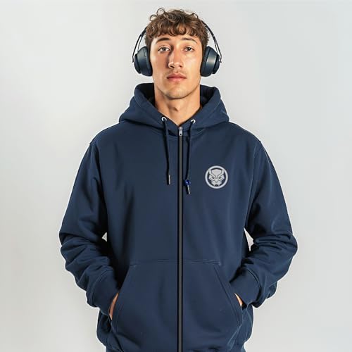 Image of 95MILES Long Sleeve Regular Fit Hoodies with Zipper Closure Type Stylish Sweatshirt for Men