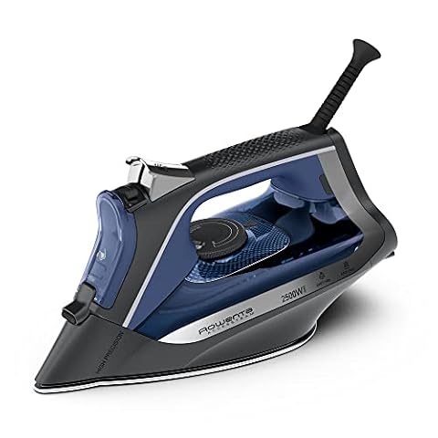 Rowenta DW4301 Acessteam żelazko parowe, 2500 W, skok pary 140 g/min i ciągła para 40 g/min, podeszwa Microsteam 300, precyzyjna końcówka, system ochrony przed kamieniem, ochrona przed kapaniem, kolor