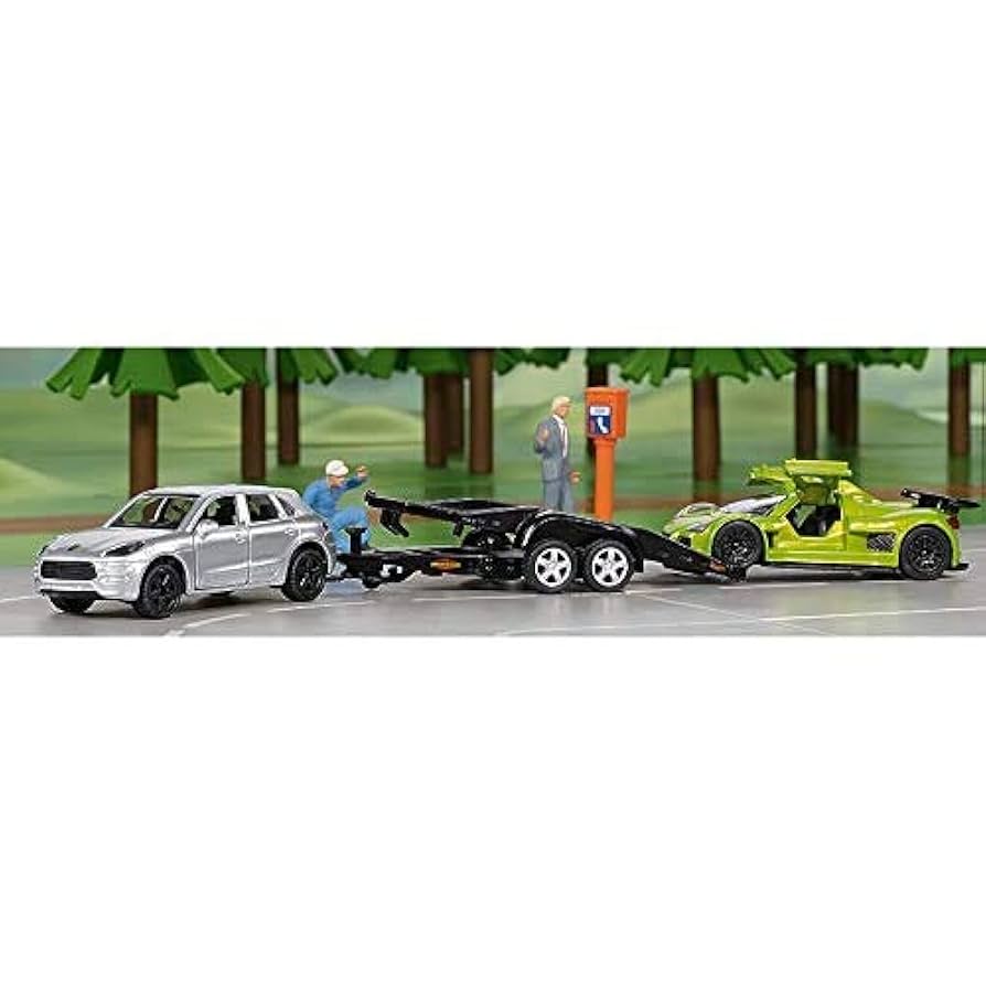 ポルシェ Porsche トラクター トレーラー(荷台)セット ポルシェ Porsche トラクター トレーラー(荷台)セット ポルシェ