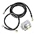 10 Feet Natural Gas Hose Conversion Kit with 5" Outlet Pressure Regulator Valve, Low Pressure Natural Gas Grill Hose for BBQ, Grill, 1/2" Male NPT x 3/8" Female Flare
