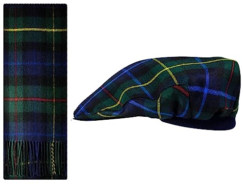 Ensemble écharpe et béret en laine d'agneau Smith, l'élégance authentique d'Écosse