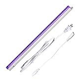 LED UV Black Light Fixtures, Amlight T5 Integrated Tube Pro Blacklight Dorm Party Hotel Club or DJ Stage with Fun Atmosphere