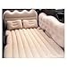 jtymx High-Value Comfortable Inflatable Car Bed, Car Accessories, Soft and Skin-Friendly Flocking Folding Design, Suitable for Camping Beach Trips,