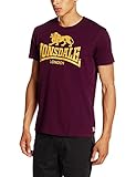 100% original Lonsdale Lonsdale London Herren T Shirt Trägerhemd Logo, Blutrot, XL, 119083_2