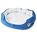 FOReverweihuajz Hundebett Katzenbett Haustierbett Pet Fashion Komfortables Kissenbett Waschbares Haustierkissen Haustierkissen Haustierhütte Weiches Und Bequemes Haustierbett Heimtierbedarf Blau
