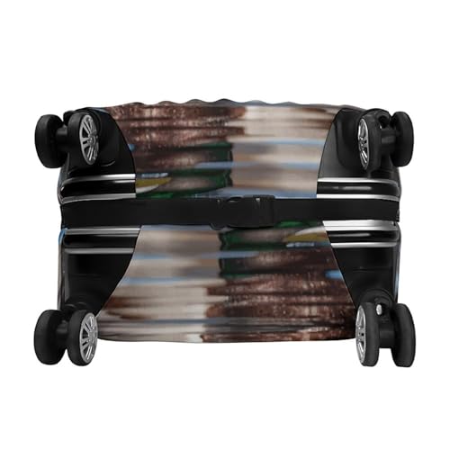 Mallard Duck Luggage Cover, Washable Elastic Suitcase Cover Protector Fit 18-32 Inch Luggage 6