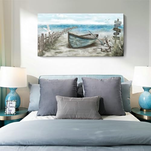 image for amatop Wall Art for Living Room Large Beach Decor Picture Seagull Vint