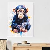 🎨【FACILE À PEINDRE】 - Notre peinture à l'huile sur toile est facile à utiliser. Il vous suffit de faire correspondre les numéros de peinture et les figures sur la toile pour remplir la peinture. Suivez les instructions, peignez par numéros de couleur et terminez une par une. Particulièrement adapté aux personnes qui aiment peindre mais ne maîtrisent pas la peinture à main levée