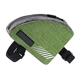 Bolsa Top Tube,0.4L Organizador De Ciclismo Triángulo | Bolsa De Almacenamiento Reflectante Para Herramientas De Ciclismo - Para Hombres Mujeres Viaje Senderismo Transporte Montaña Carretera Aventuras