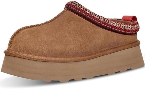 Women's Slippers Platform Mini Boots Short Ankle Boot Women Slippers Slip on Fur Fleece Lined Short Ankle Boot for Indoor Outdoor - Image 6