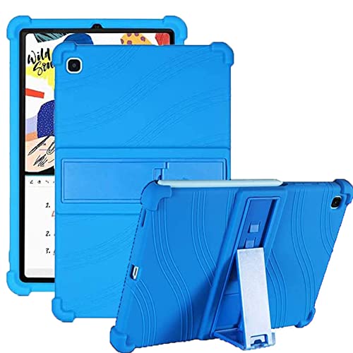 YHFZR Case for Galaxy Tab S6 Lite 2022 Edition, Soft Kid Friendly Light Weight Build in Kickstand Protective Case for Samsung Tab S6 Lite 2022 Edition 10.4'' SM-P613/P619, Blue