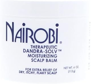 Nairobi Therapeutic Dandra-Solve Moisturizing Scalp Balm Unisex, 4 Ounce