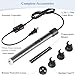 HITOP Thickened Glass Aquarium Heater: 50W 100W 300W Upgraded Fish Tank Heater with Controller, Fish Tank Thermostat Heater for Seawater/Fresh Water 5-65Gal