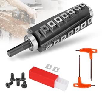 Upgrade 6 Inch Spiral Helical Cutterhead Compatible with Jet 6
