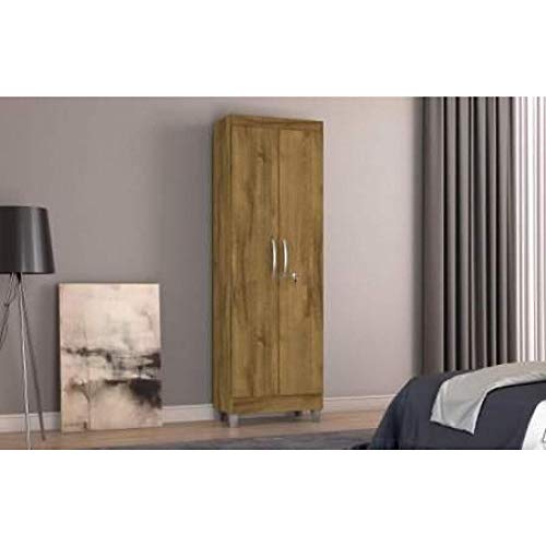 Armário multiuso Chicago 2 Portas Notável Móveis - Rústico