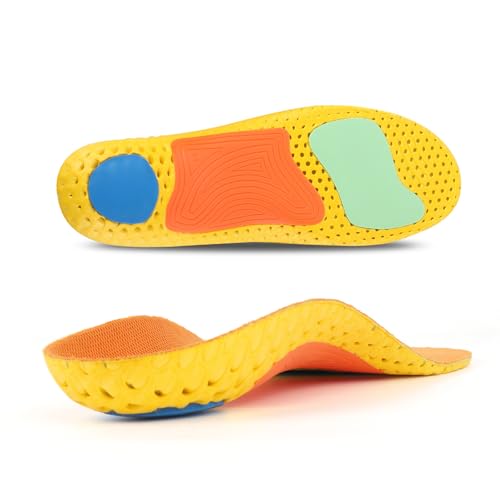 Zanmus Onace Insoles for Pickleball Onace Pickleball Insoles Sport Insole with Shock Absorption Arch Support Trim-to-Fit Design for Men & Women (XL)